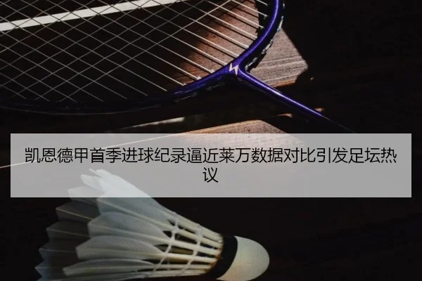 凯恩德甲首季进球纪录逼近莱万数据对比引发足坛热议